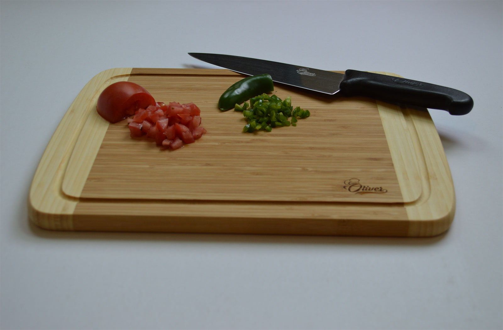 Cutting Board Set Plus Kitchen Knives – Pans Pro