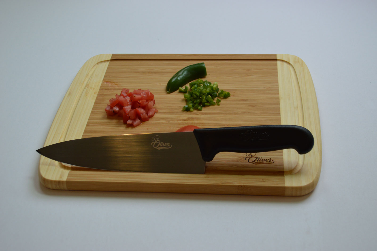 Cutting Board Set Plus Kitchen Knives – Pans Pro